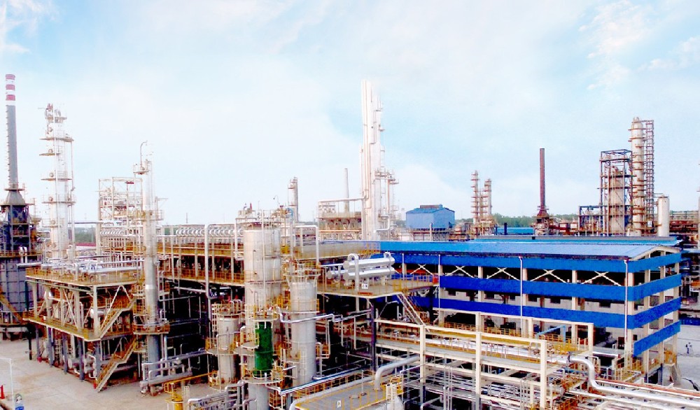 金澳科技（湖北）化工有限公司鋼結構廠房